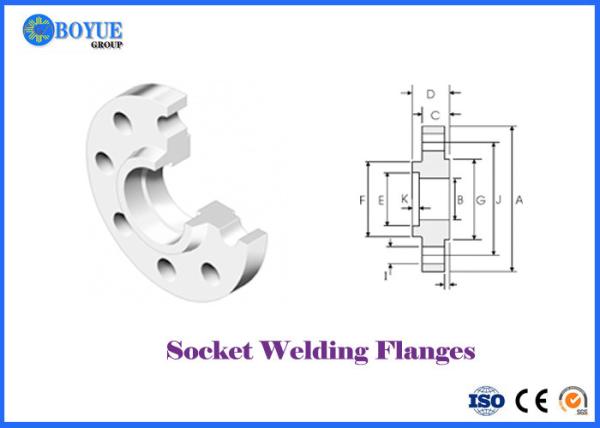 DN80 Class150 ASME B16.9 ASTM B366,  C276, C276 SW Flange Hastelloy C276 Socket Weld Flange