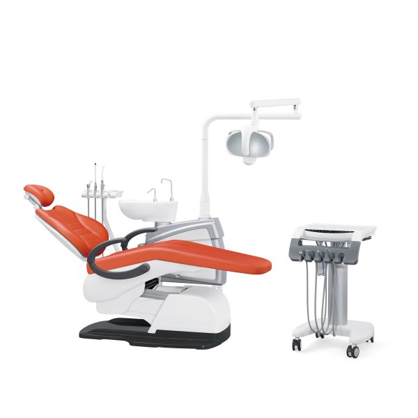 Équipement dentaire médical de chaise avec la lampe d'opération de LED