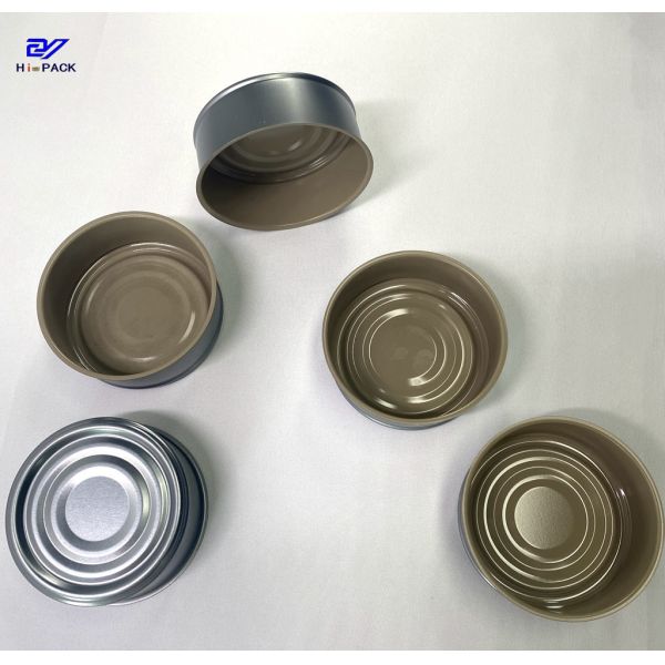 D65X27mm 80ml Gram Metal Medicine Tin Weed Packaging Metal Tobacco Tin