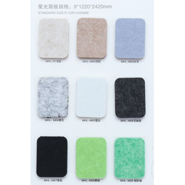 Панели стены волокна 3D 100% полиэстер декоративные чувствуемые Semi твердые