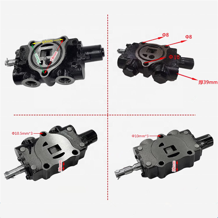 Forklift Multi-Circuit Directional Valve Multi-Circuit Pressure Regulating Valve CDB2-F15 Hydraulic Valve Controls