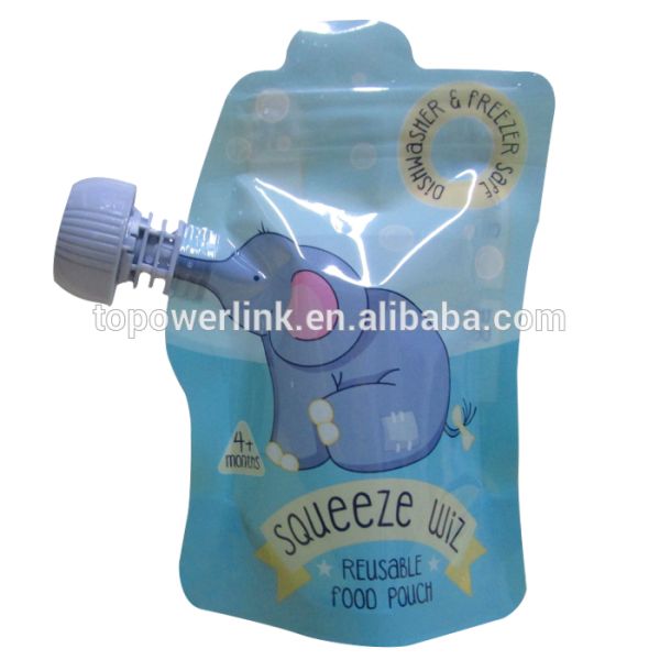 Серебряные пластиковые стоят вверх сумки 500г мешка нетоксические для упаковки порошка чая кофе