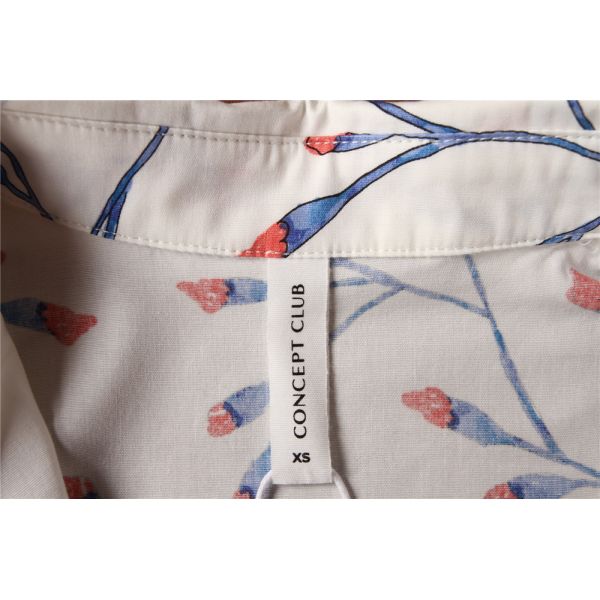 100% Cotton Stockpapa Womens Casual Print Shirts