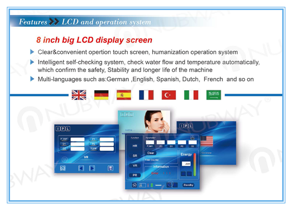 new hot safe and fast result 3 handles permanent hair removal IPL photofacial machine