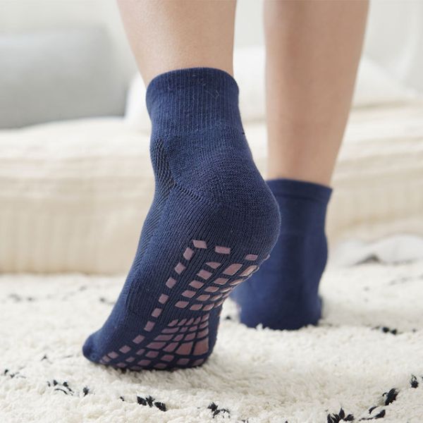 Exfoliating Silicone Moisturizing Gel Socks With 78% Cotton 22% Spandex