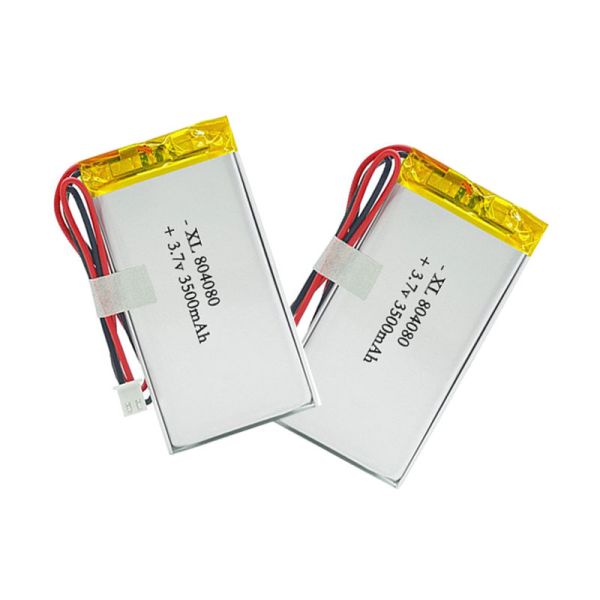 804080 3.7V 3500mah Rechargeable Semi-solid State Li-polymer Battery XL Brand for Electric Power Systems