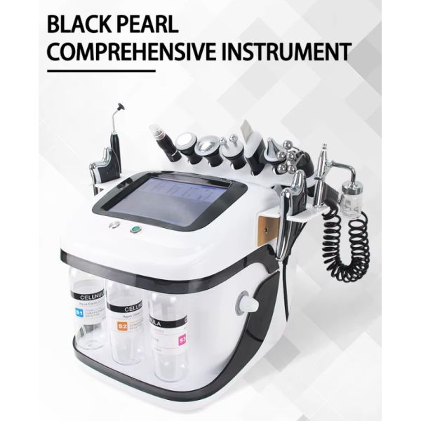 Facial Cleaning Blackhead Removal Aqua Jet Peel Oxygen Rf Hydro Microdermabrasion Machine
