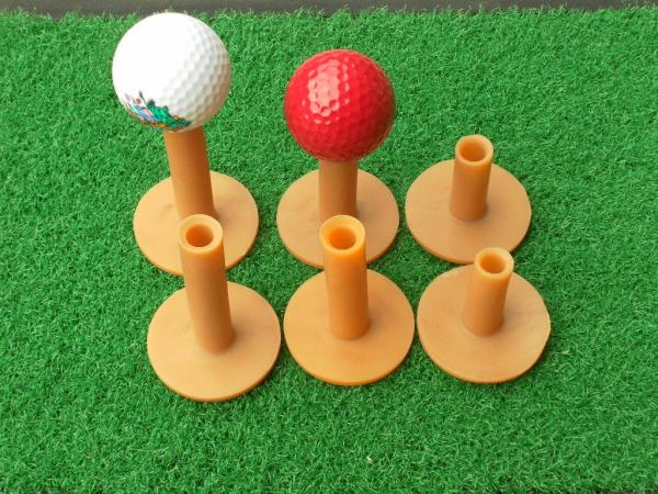 golf tee , golf tees ,  rubber golf tee  , tee mark