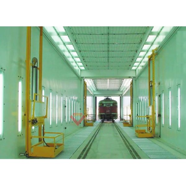 Spray Paint Booth For Rail Coach With Automatic Painting Train Paint Equipments