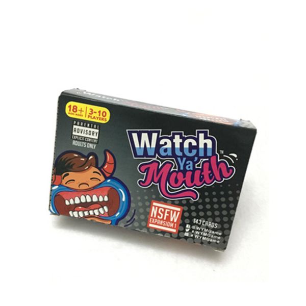Watch Ya Mouth Family Expansion Phrase Card Game Expansion Pack Adult Phrase Card Game Expansion Pack