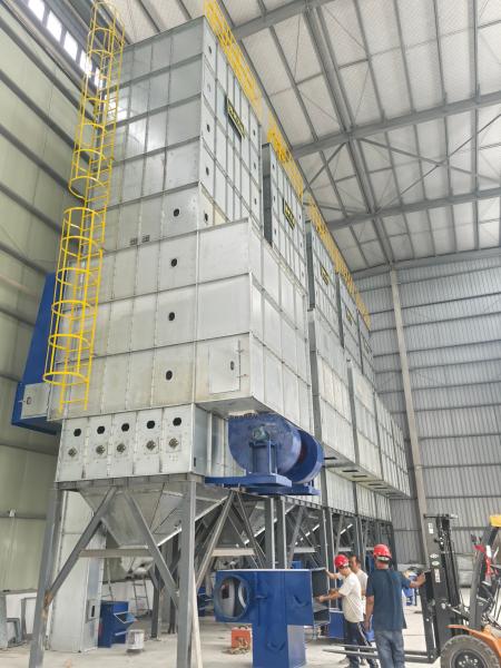 熱気温 45~75°C 再循環型穀物乾燥機