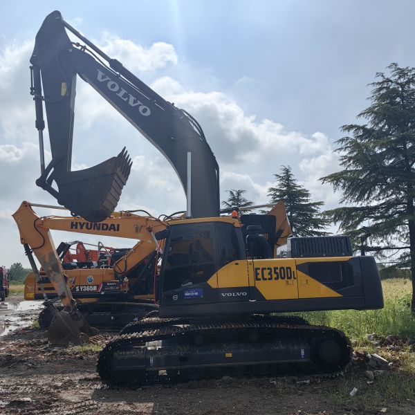 35 тонн оригинальный использованный экскаватор Volvo Ec350DL