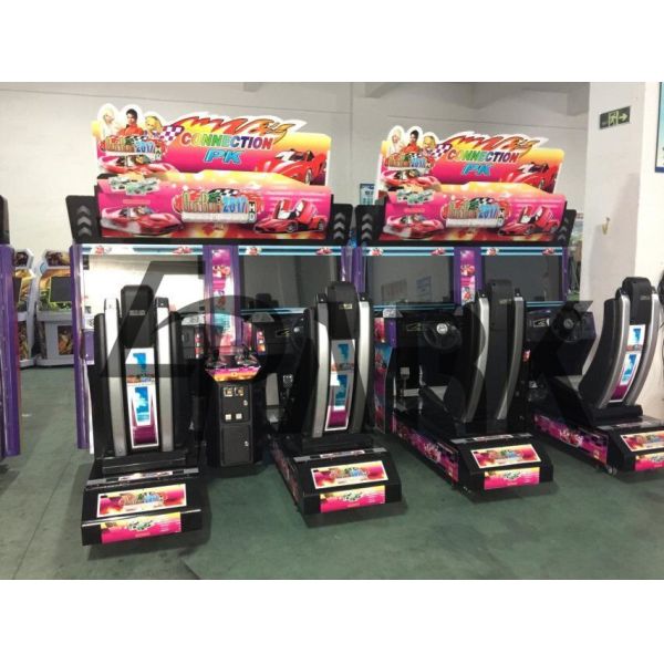 500W Outrun Arcade Racing Game Machine For Teenager And Adults