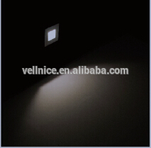 3W Outdoor Recessed LED Step Lights Waterproof IP65 CE RoHs Aluminum Alloy 3000K