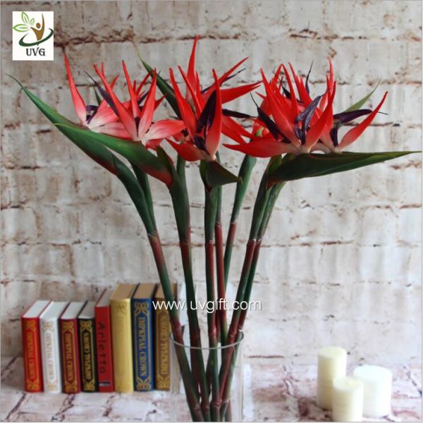 UVG FBP112 party decoration idea artificial flowers uk in orange bird of paradise for home garden landscaping