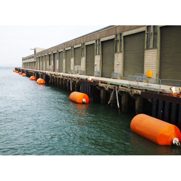 Плавать полиуретана D1.2*L2m ЕВА пенится заполненный обвайзер для гаван терминалов