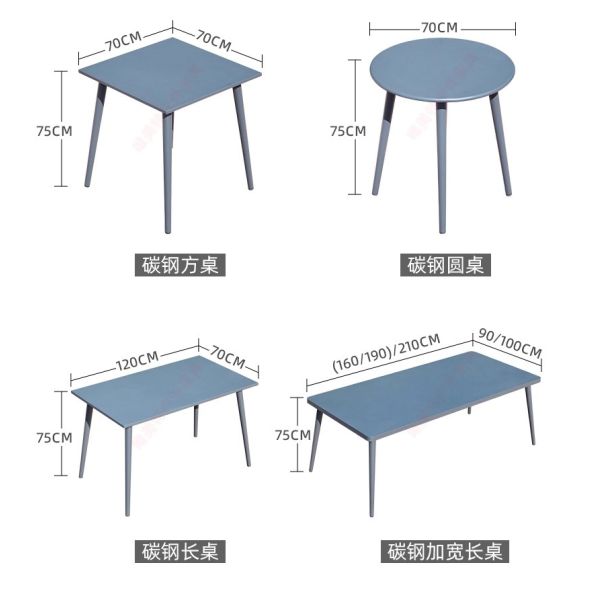 Outdoor Table and Chairs, Courtyard Patio Nordic Light Luxury, Villa Modern Minimalist Leisure Set, Sunproof & Waterproof Terrace Furniture Area