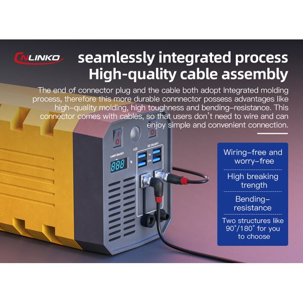 Cnlinko M12 ip68 male female 2 3 4 5 8 pin  aviation circular plug led power  industrial waterproof cable wire connector