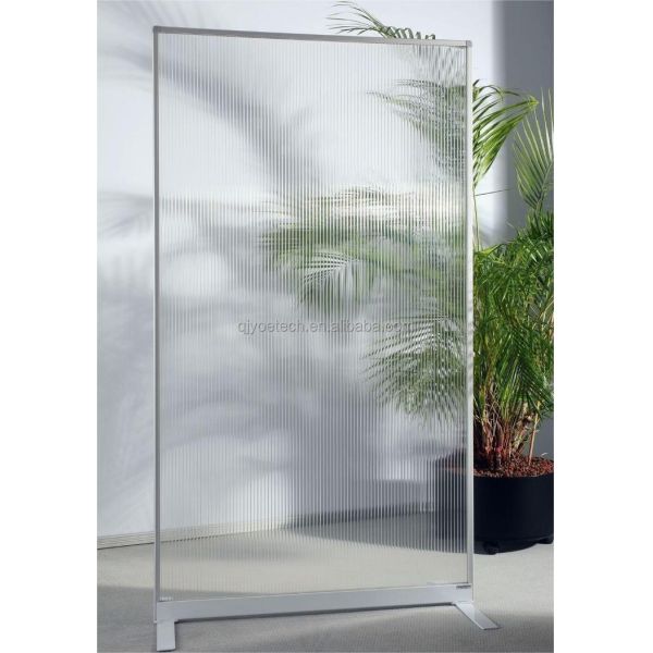 Customized Color Frosted Glass Door Fluted Moru Tempered Glass for Interior Home Decoration