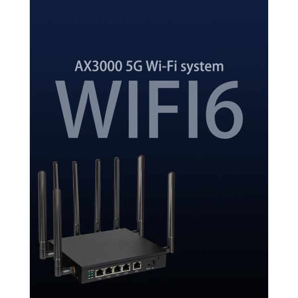 HUASIFEI Wifi6 Router Dual Band 3000Mbps Wireless 5g Router With RM520N-GL Module