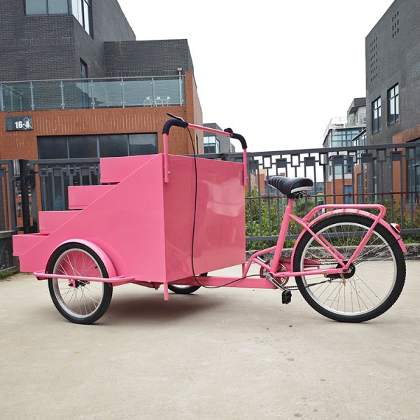 Street Vending Mobile Trolley Vendor Cart for Healthy Snack Options Energy Mining