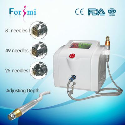 minimal invasive high power face lifting fractional rf microneedle machine for face rejuv
