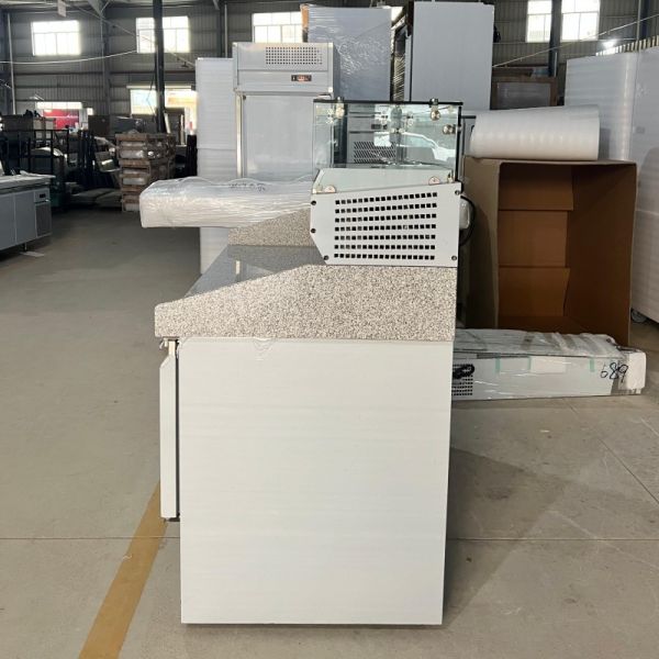 Commercial Pizza Prep Table Counter Top Sandwich Salad Refrigerator