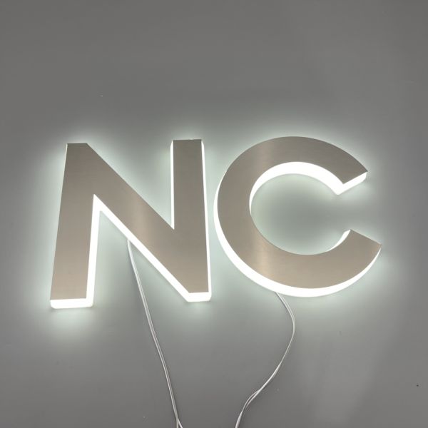 Latest Design Led Small Channel Letters Wall Mount Acrylic Sign Board Words