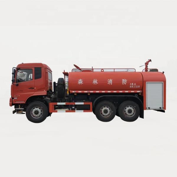 Camion de pompier à eau Dongfeng 6X6 8 000-120 000 litres, camion à transmission intégrale, camion 4x4