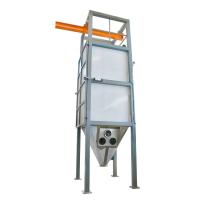 Descargador enorme a granel de acero del bolso de carbono para descargar la estación