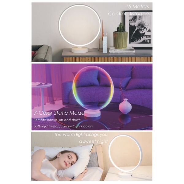 RGBW Mood Lighting Lamp 8W Modern Mood Light Colorful For Home Lighting