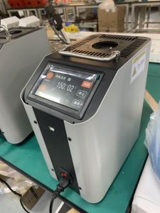 実験室での高精度ドライブロック温度校正