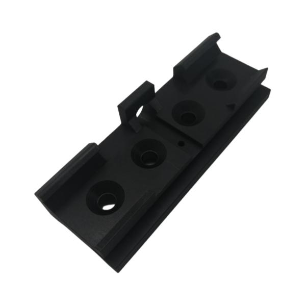 CNC Machined Black-Anodized Aluminum Parts With Excellent Abrasion Resistance