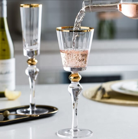 Glass Wine Goblet Champagne Glasses Party Wedding Glassware