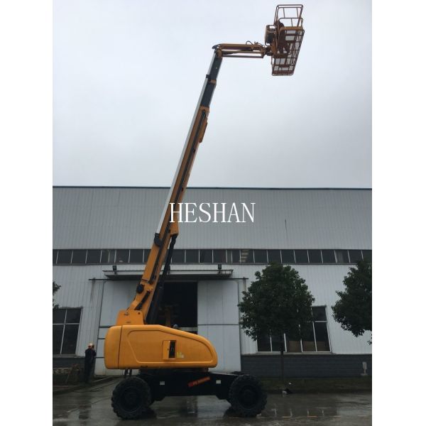 Aerial Articulated Boom Lift Self Propelled Electric Hydraulic Cherry Picker