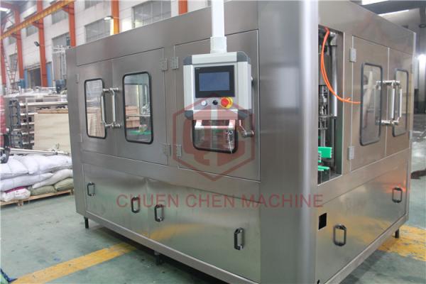 SEW Motor Plastic Bottle Filling Machine For Herbal Tea / Juice Hot / Korea Rice Wine