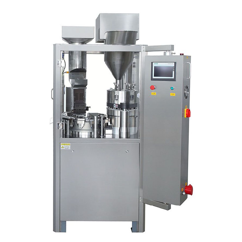 SUS316 Capsule Filling Machine 99 Accuracy PLC  Vitamin Capsule Maker