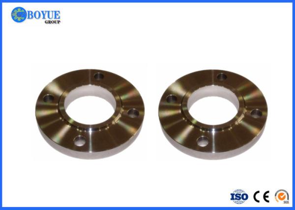 Duplex Steel Slip On Pipe Flanges , Carbon Steel Slip On Flanges Resistance To Cu Ni