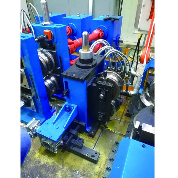 High Frequency Automatic Steel Pipe Welding Machine Production Line for 1.2-4.5mm Wall Thickness and 22-63.5mm Diameter