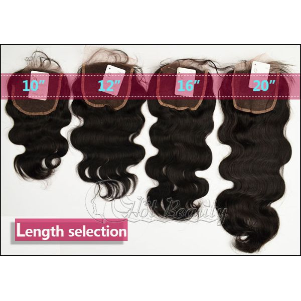 Chinese Human Lace Top Closure Weave / 20 Inch Curly Human Hair Wigs