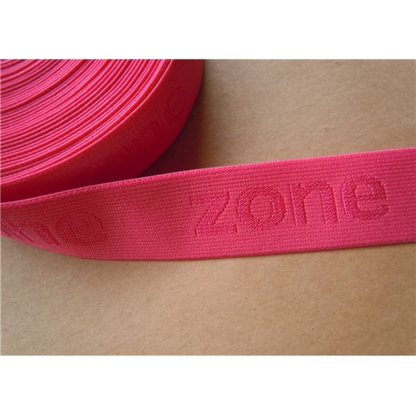 Pink Elastic Webbing Straps