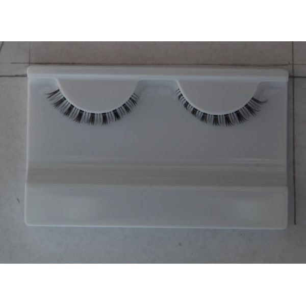 Lueur attachée par main cils faux de 10 paires plus bas pour Madame, réutilisables
