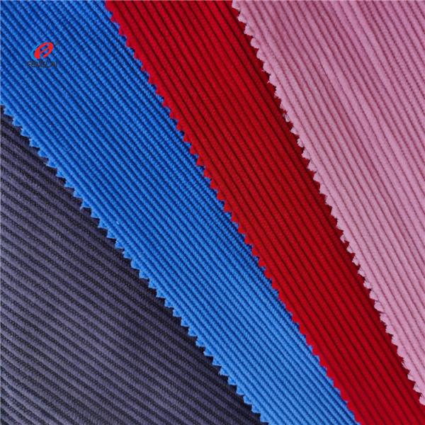 Tissu de velours spandex à 4 voies tendues pour vêtements