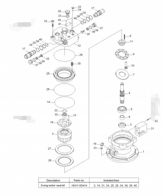 DH55 R60-7 Excavator Relief Valve , Hydraulic Relief Valve XKAY-00421