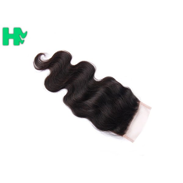 New Fashion 100% Human Hair Closure 4*4 Wefts Closure Extension Body Wave