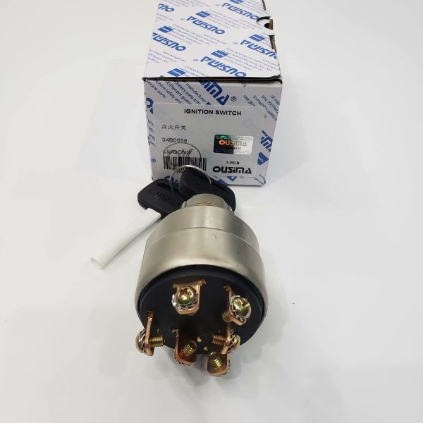 Electric Excavator Ignition Switch 34B0558 Suit LIUGONG Digger