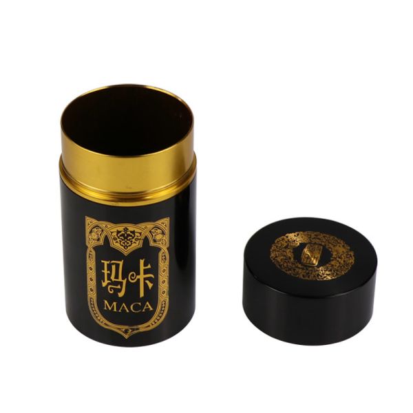 Tea Leaf 1 Oz 30ml Aluminium Tins Containers For Food Packaging