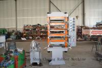 Machine de vulcanisation en caoutchouc de presse de carrelage/usine de réutilisation utilisée de pneu