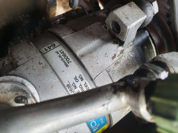 compressor do condicionador de ar da máquina escavadora de EC ec55b