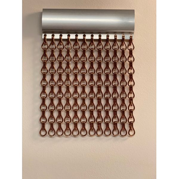 High Strength Aluminium Chain Fly Screen Designed to Meet Industrial Safety Standards